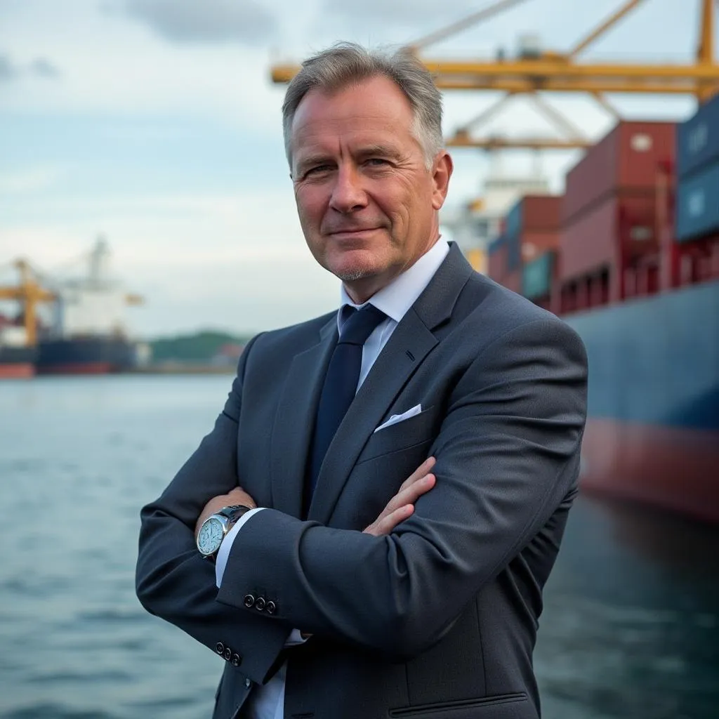 Portrett av Erik Johansen